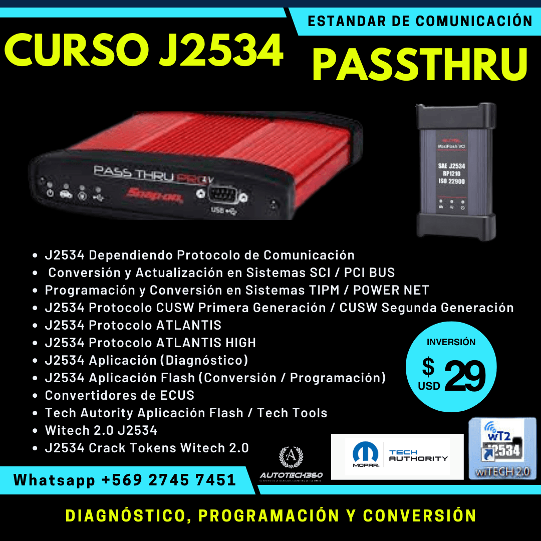 Curso J2534 passthru