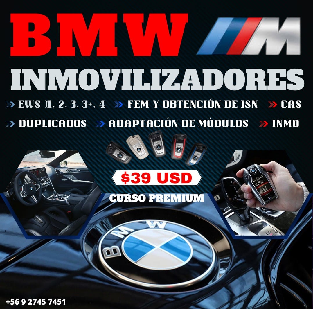 Curso Inmovilizadores y Programación de Llaves BMW