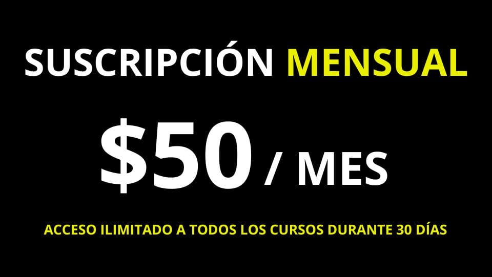Suscripción Mensual