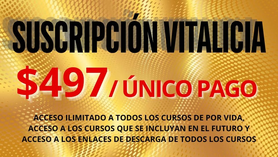 Suscripción Vitalicia
