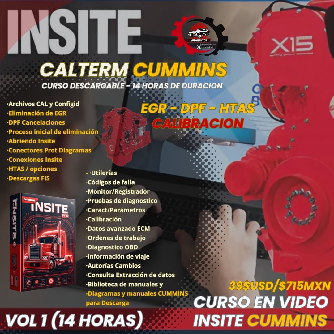 Curso Insite Calterm Cummins