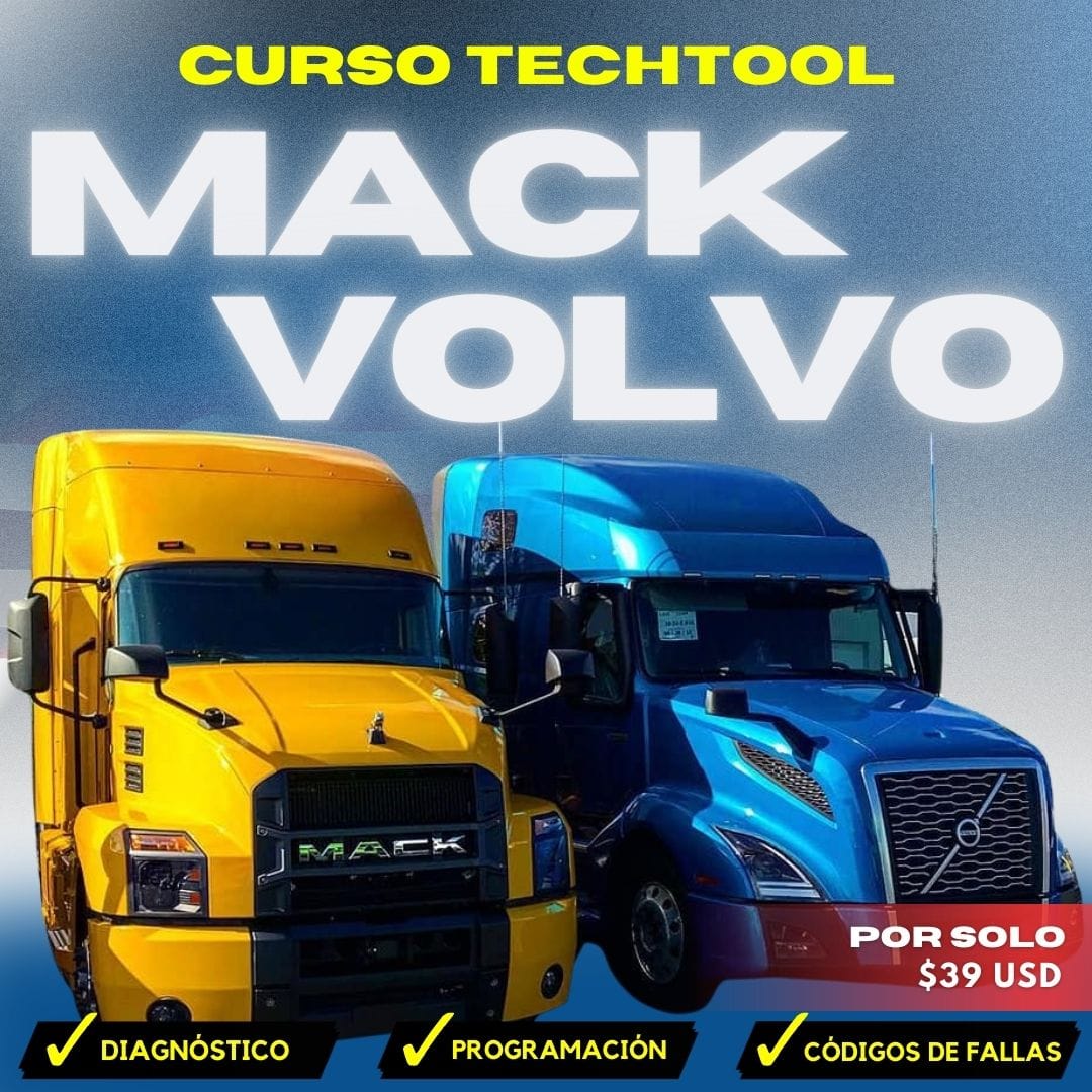 Curso Diagnóstico y Programación Techtool Volvo y Mack