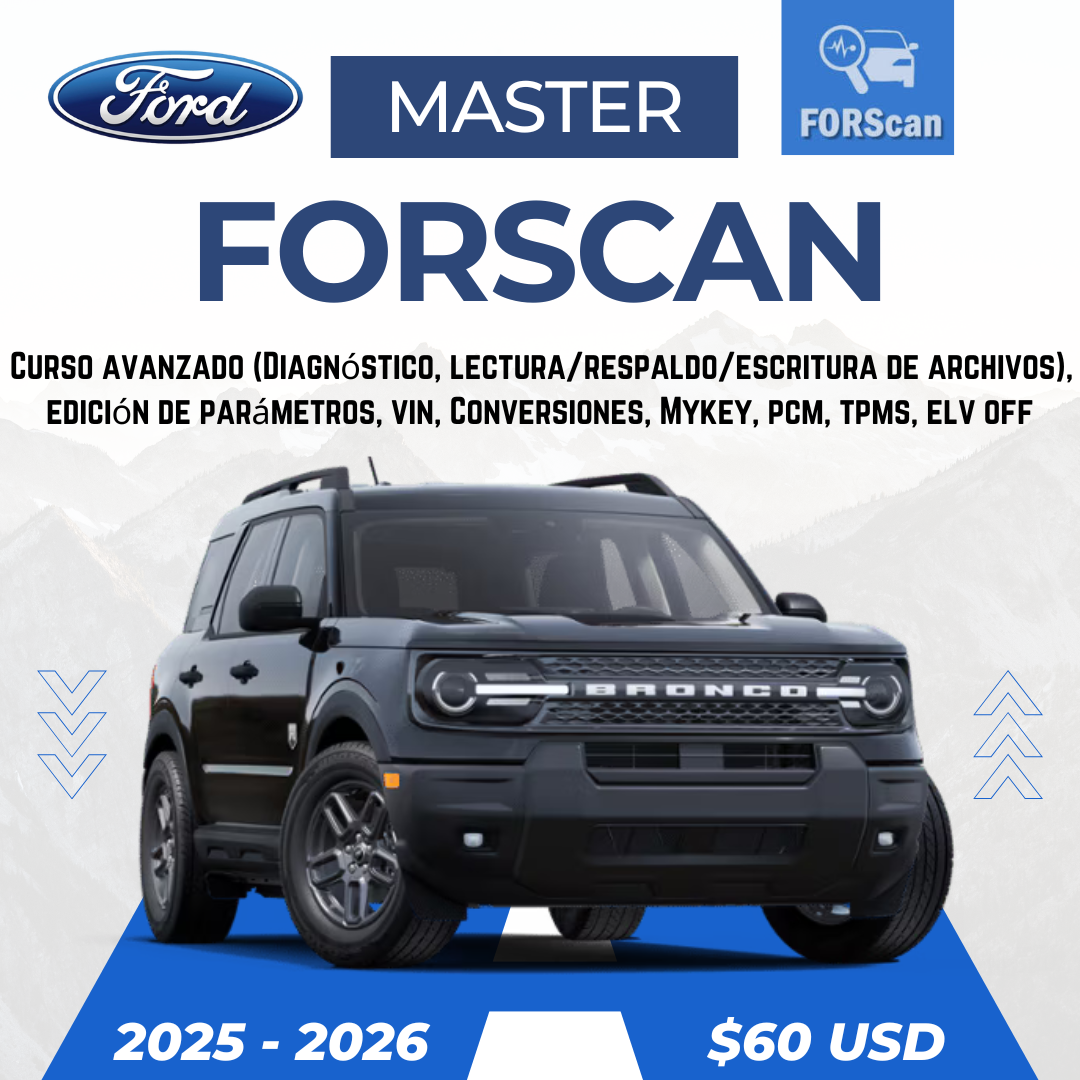 Curso Master Ford Forscan